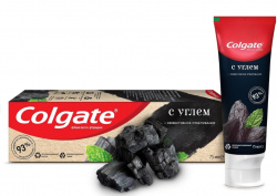 Зубная паста Colgate Naturals эффективное отбеливание с углем 75мл