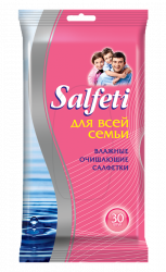 Salfeti Влажные салфетки Family, 30 шт.