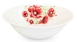 Миска Flatel Маки бортовые фарфор 500мл 08463