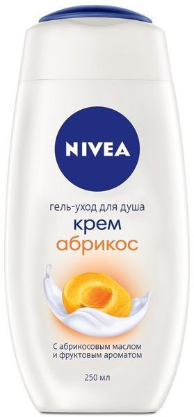 Nivea Крем-гель для душа Крем Абрикос 250 мл