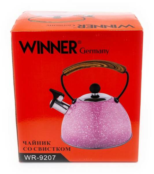 Чайник Winner металлический 2.5 л WR-9207 Чайник Winner металлический 2.5 л WR-9207