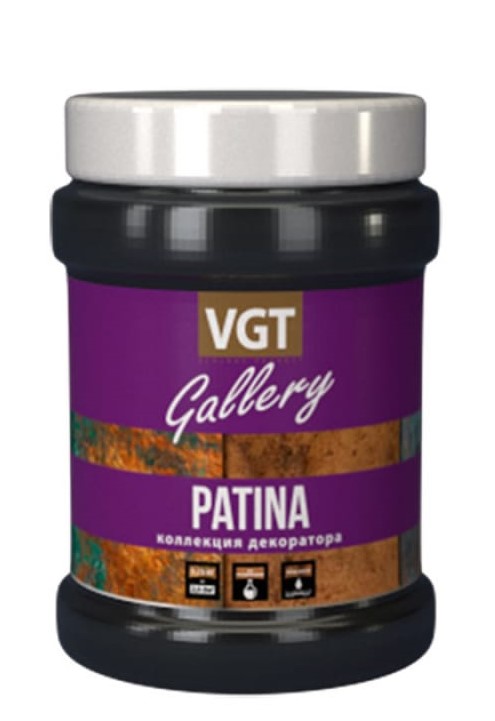 Состав лессирующий матовый с эффектом чернения Patina VGT 0.2 кг