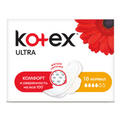 Kotex Ultra прокладки Soft Normal 10 шт