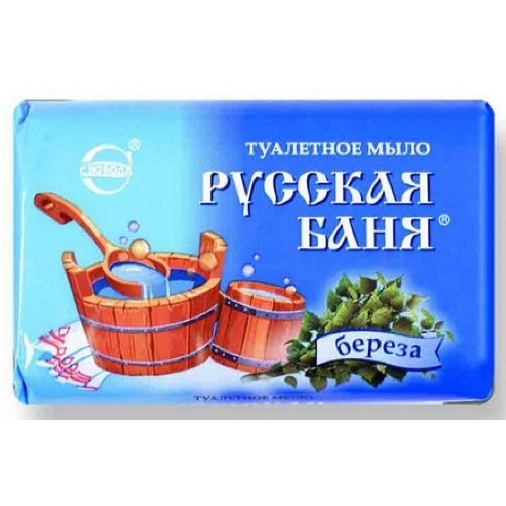 Мыло туалетное Свобода ррусская баня Береза 100г