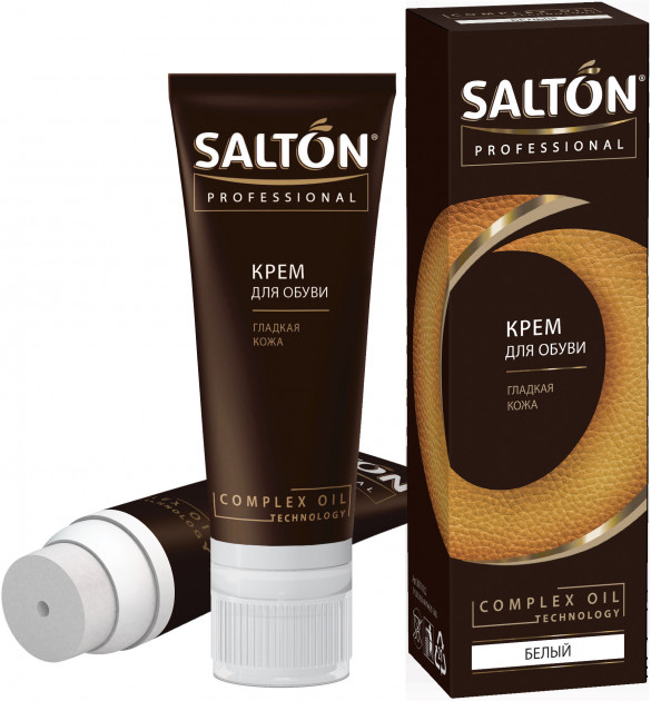 Крем для обуви Salton professional 75мл белый тюбик Крем для обуви Salton professional 75мл белый тюбик