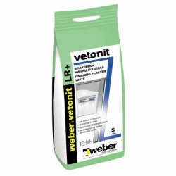 Шпаклевка Vetonit LR+ 5 кг Weber