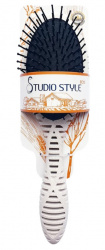 Щетка для волос Studio Style есо массажная овальная