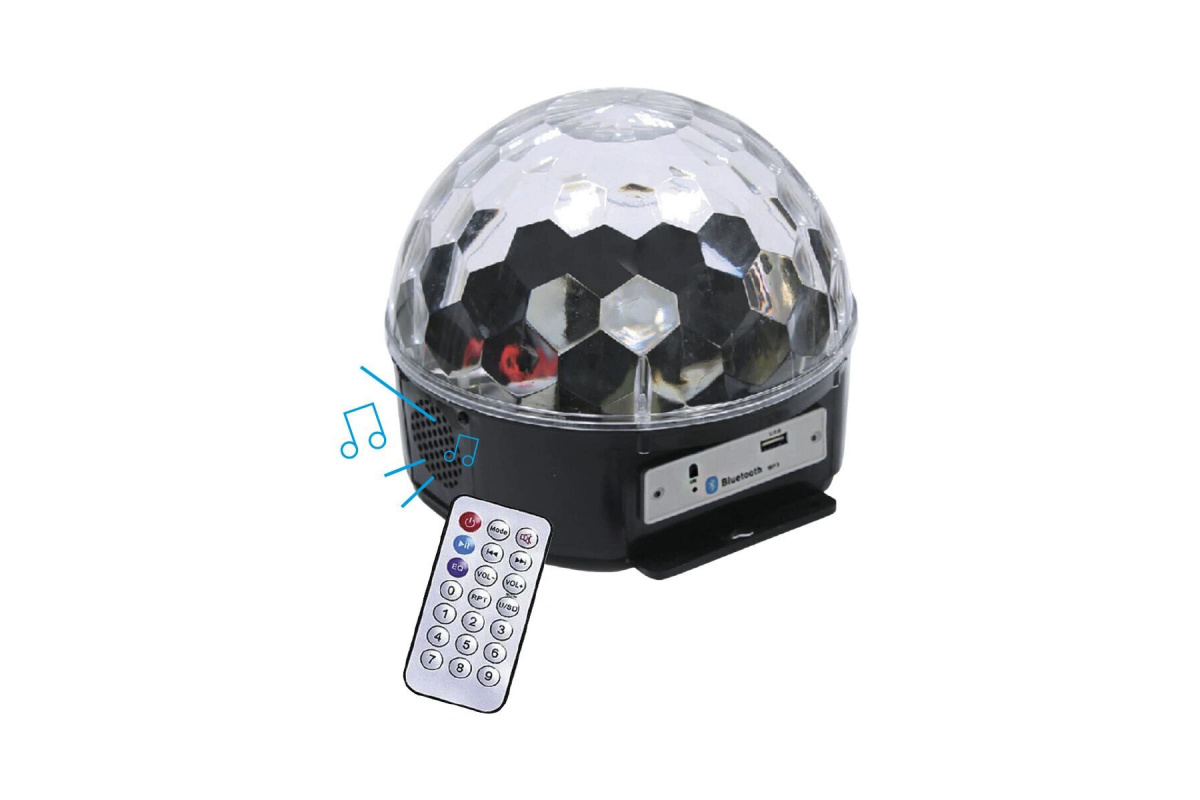 Диско-лампа Космос KOCNL-EL145_music с MP3 