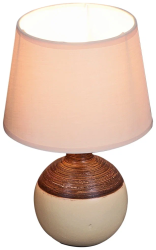 Лампа настольная с абажуром Reluce E14 01933-0.7-01 CR BK