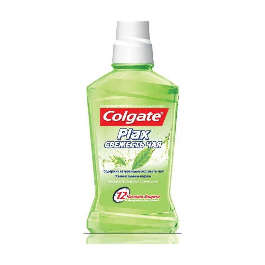 Ополаскиватель Colgate plax 500мл Свежесть чая