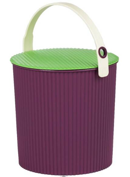 Ведро Универсал Элластик-Пласт 10 л лиловое