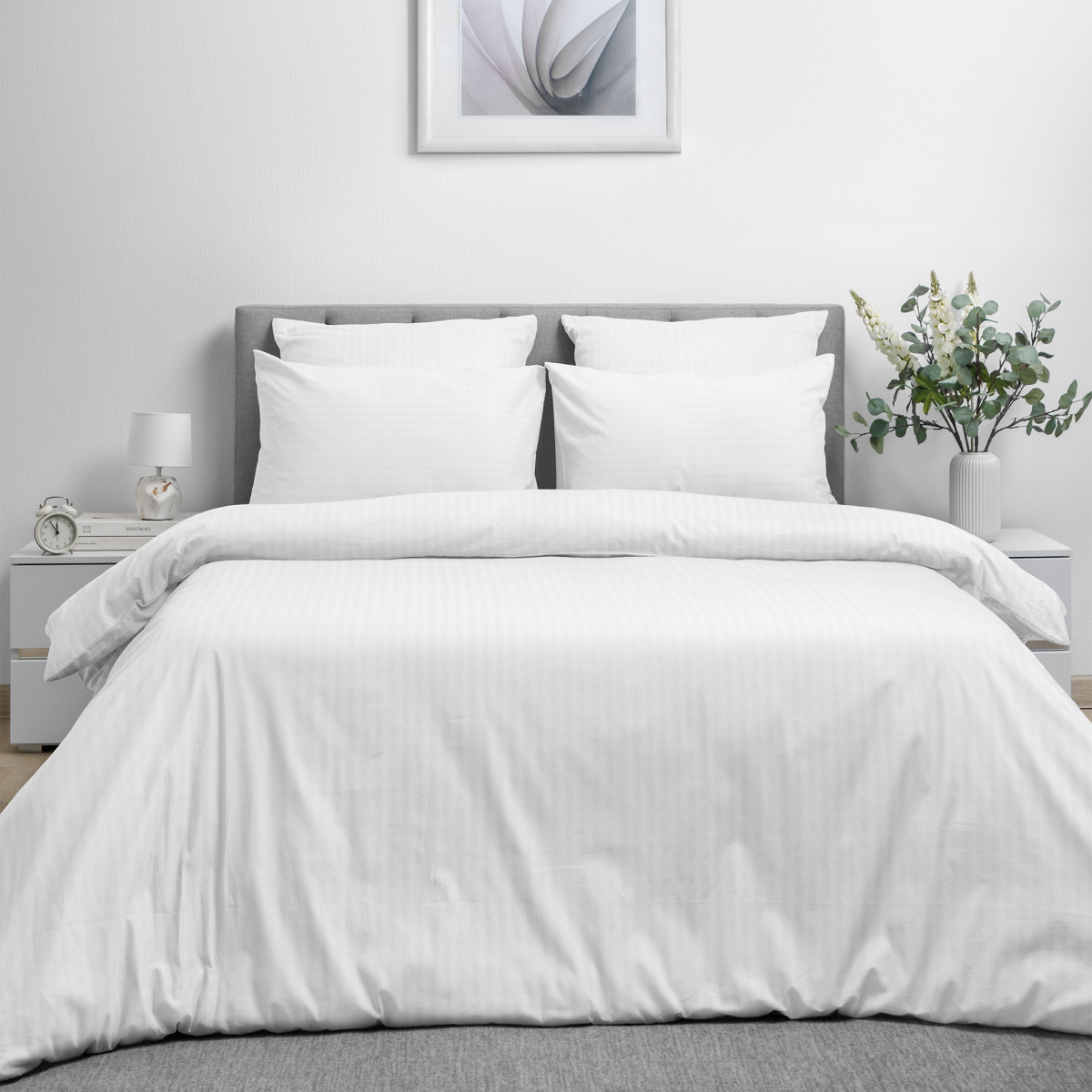Комплект постельного белья Волшебная Ночь Warm white 2.0сп 50/70 8709/2 01 2017