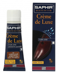 Крем-восстановитель Saphir жидкая кожа dark grey 25мл