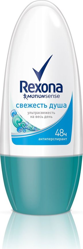 Дезодорант-ролик Rexona женская свежесть душа 50мл