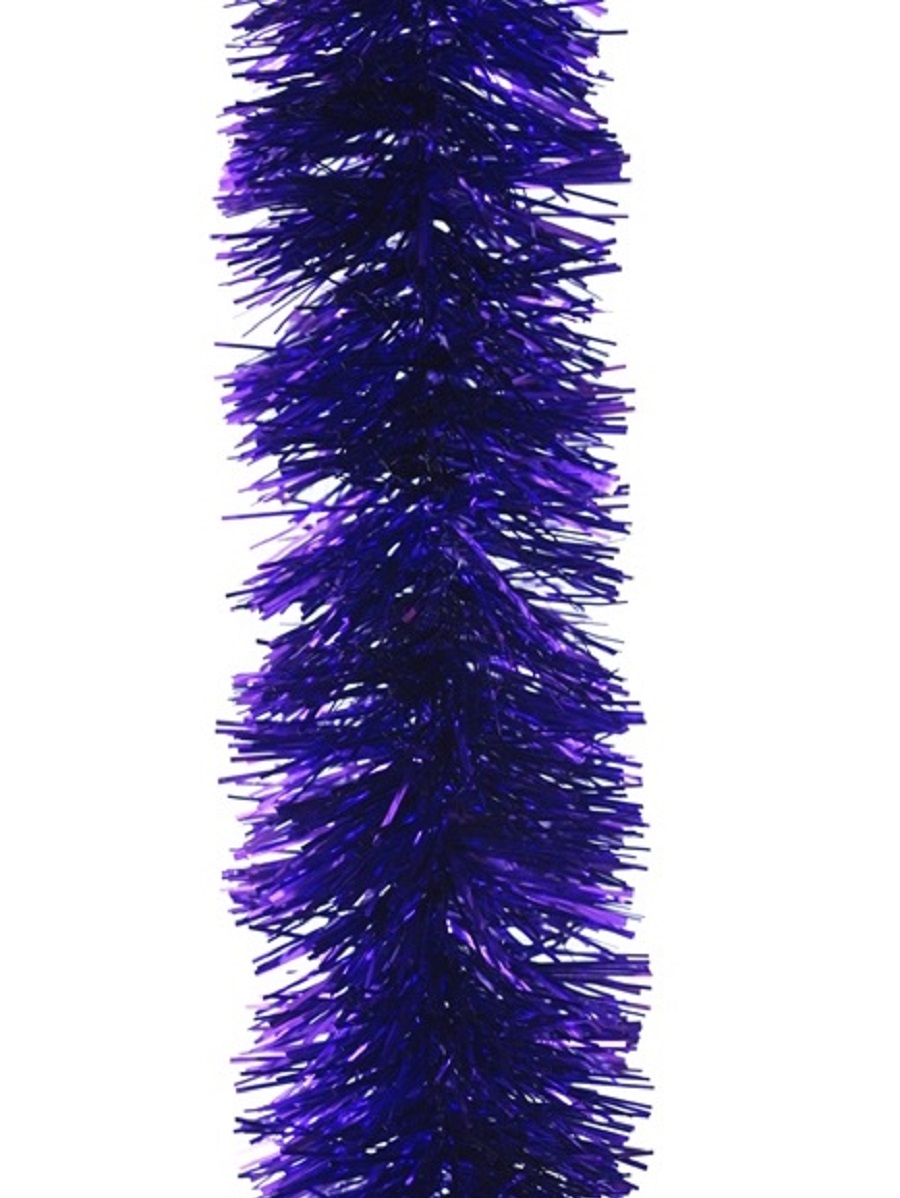 Мишура Праздничная фиолетовый d-70х2 м
