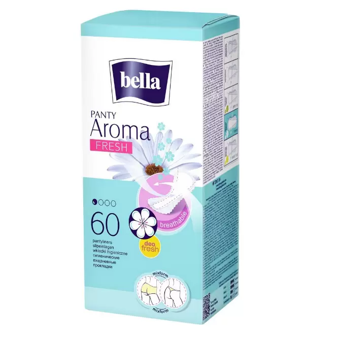 Bella прокладки ежедневные Panty Aroma Fesh 60 штук