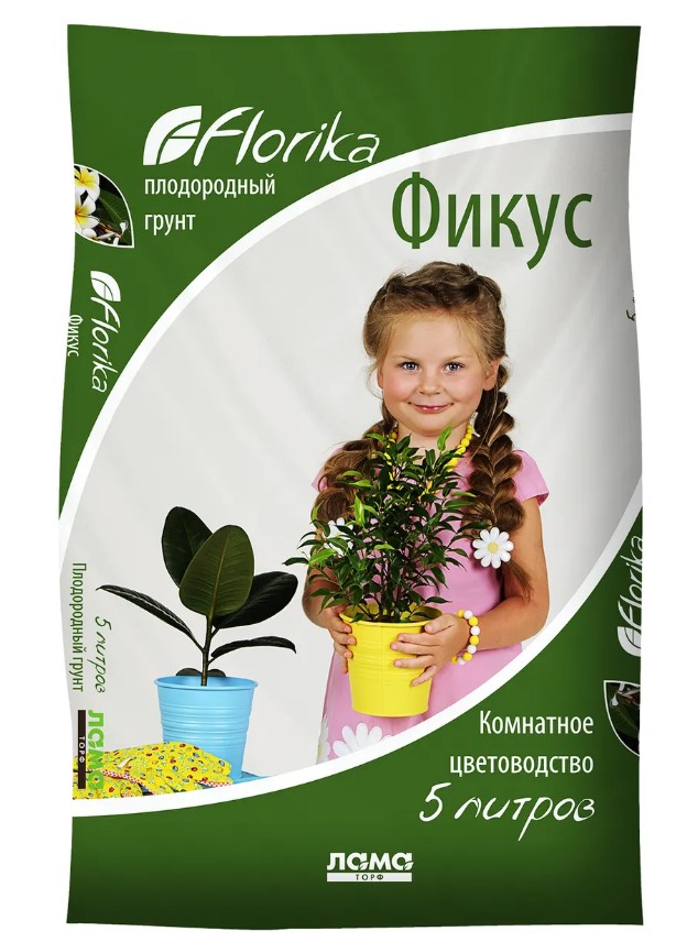 Грунт фикус пальма 5л Florika