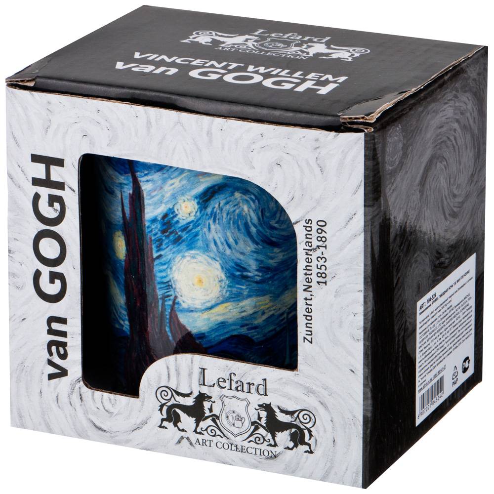 Кружка Lefard Звездная ночь (Ван Гог) 420мл 104-524
