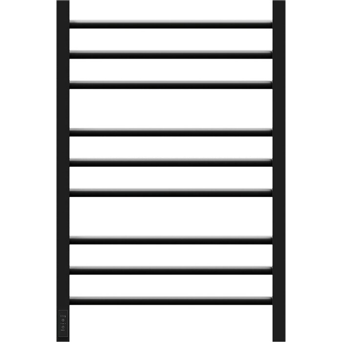 Полотенцесушитель электрический Point Веста П9 500х800 диммер слева черный PN70758B 