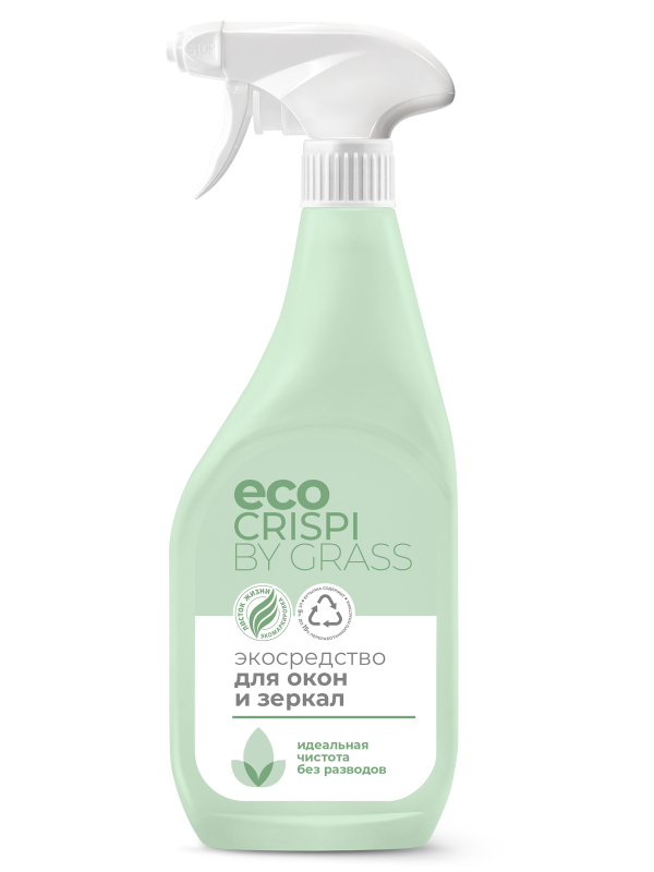 Экосредство для окон и зеркал Grass Crispi 600 мл 125697 Экосредство для окон и зеркал Grass Crispi 600 мл 125697