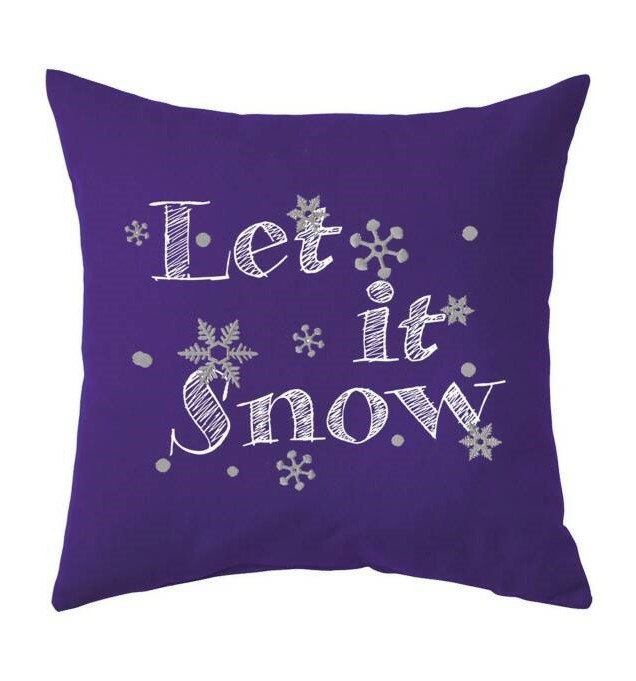 Подушка декоративная Primavelle Snow 40х40 см лиловая 212901011-39S