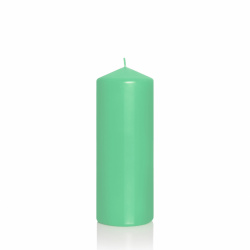 Свеча колонна Bartek Классическая 80х200 мятный цвет