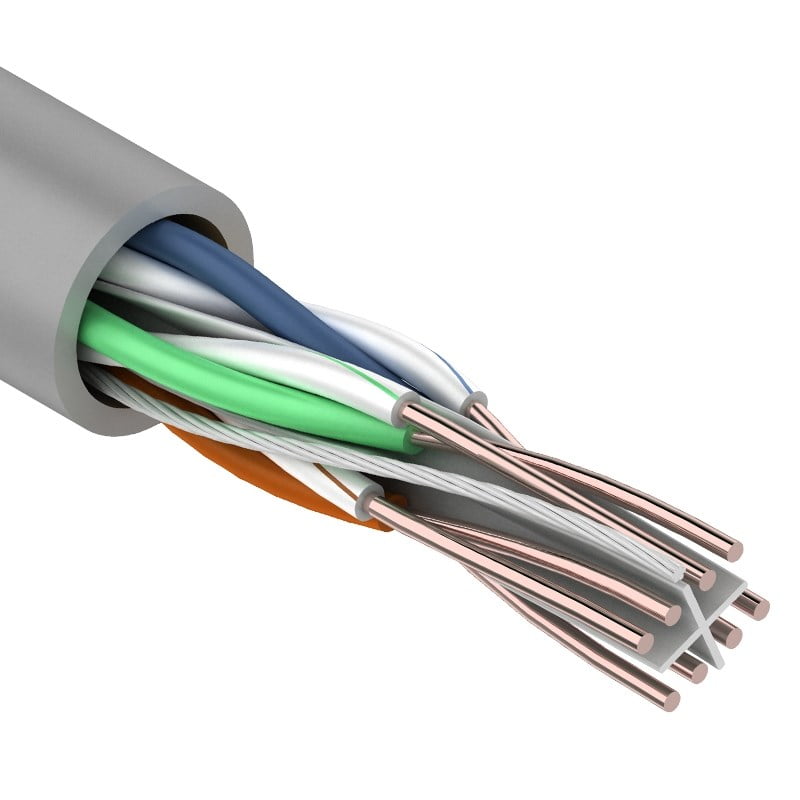 Кабель Proconnect utp cat6 4pr 23awg cca 01-0047-3