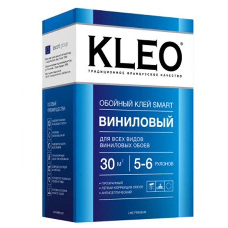 Клей для виниловых обоев KLEO SMART 5-6 150 грамм