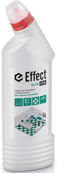 Схз effect альфа 105 средство д/сложн.загряз.санитарн.-гигиен.750мл
