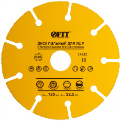 Диск пильный по дереву Fit d125/22.2мм
