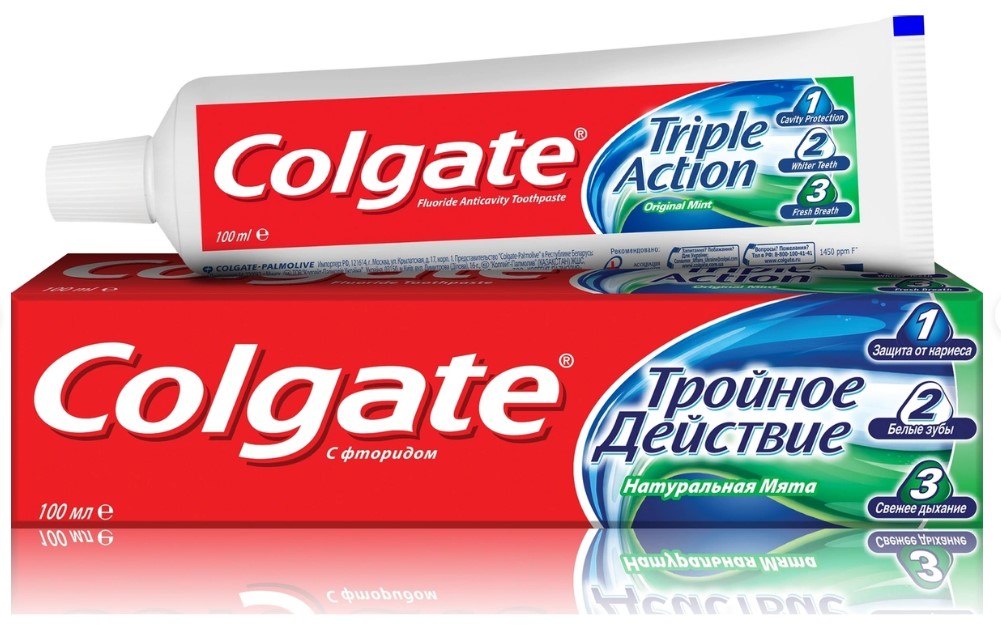 Colgate зубная паста Тройное действие 100 мл