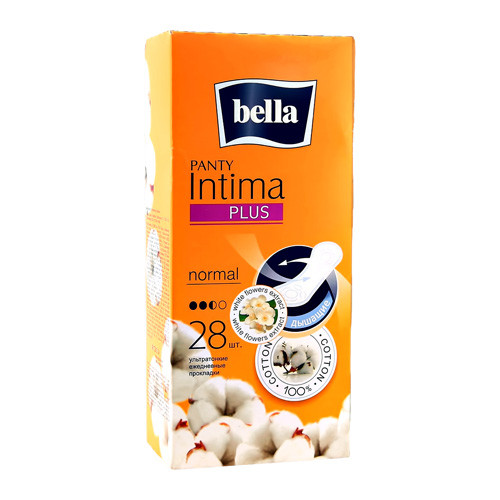 Bella прокладки ежедневные Panty Intima Plus Normal 28 штук Bella прокладки ежедневные Panty Intima Plus Normal 28 штук