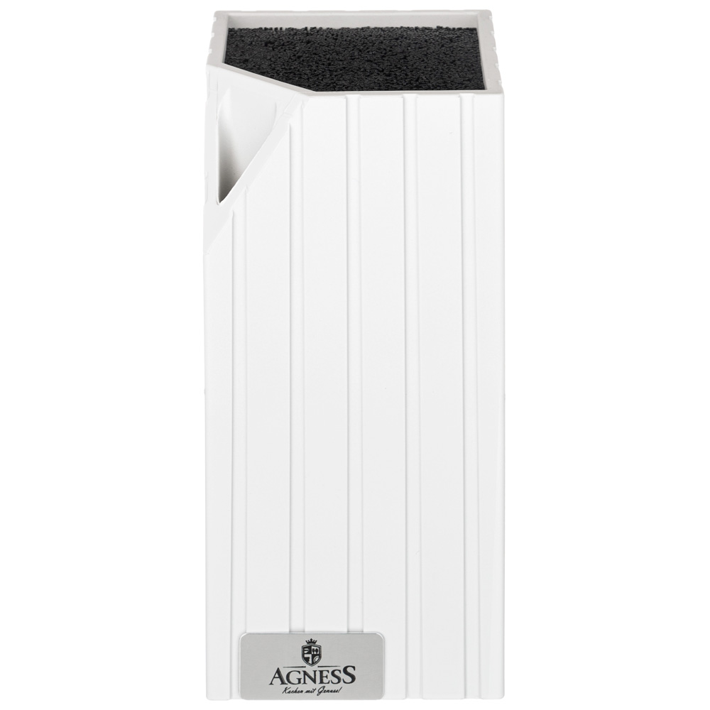 Подставка для ножей Agness универсальная 12x12x23 см 911-689 Подставка для ножей Agness универсальная 12x12x23 см 911-689