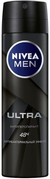 Nivea мужской Дезодорант спрей ULTRA 150 мл