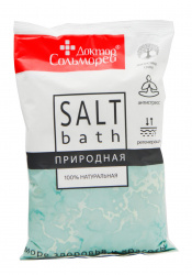 Соль для ванн Доктор Сольморей Природная 1 кг