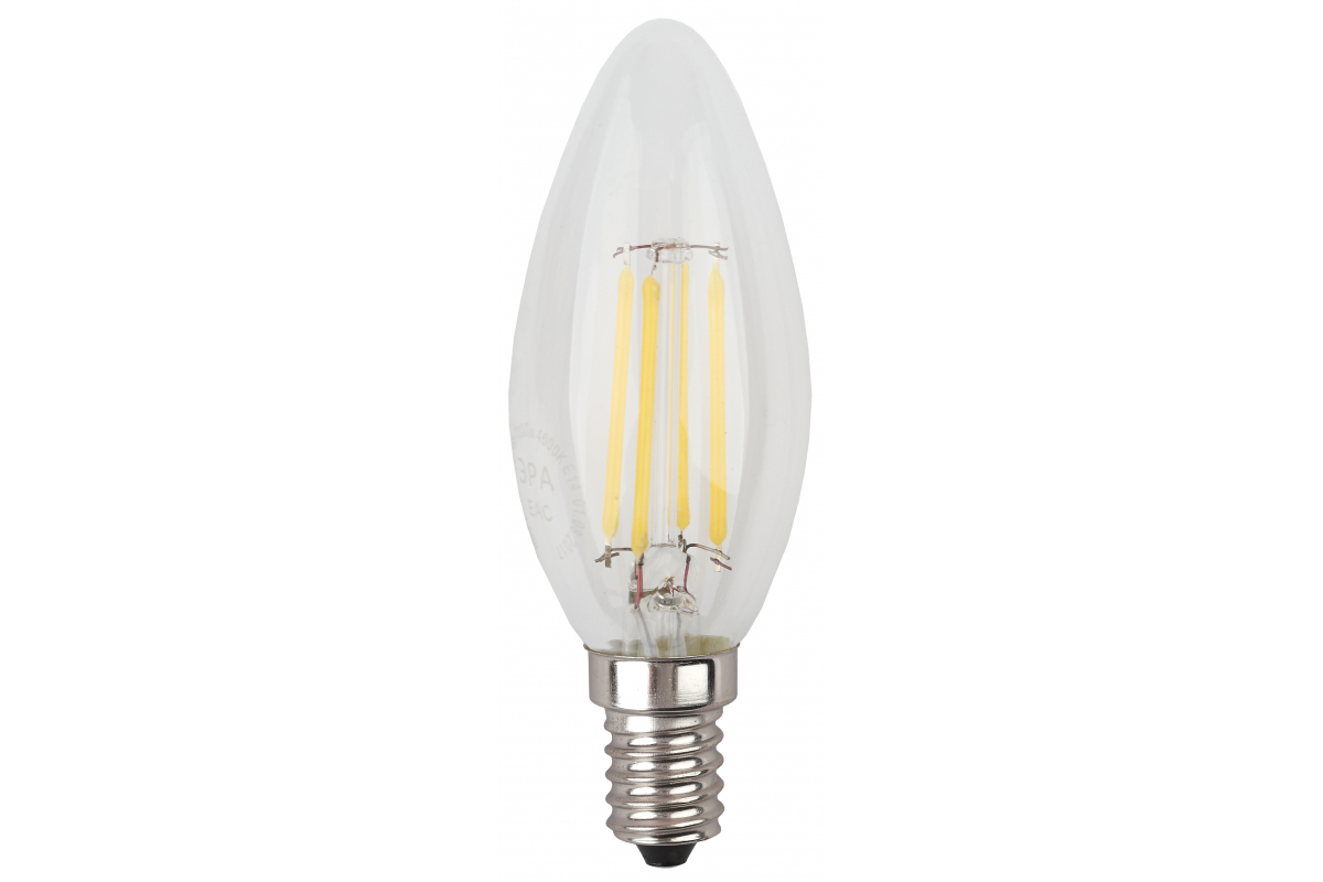 Филаментная лампа Эра f-led b35 e14 9w 827 б0046991