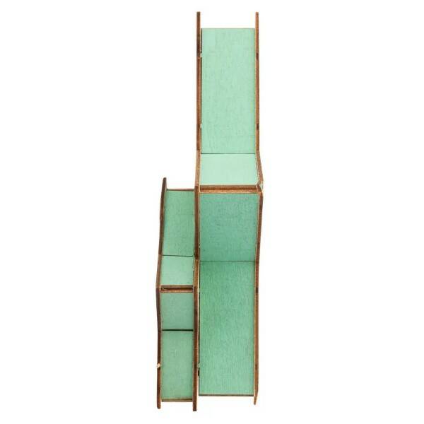 Деревянная фигура с подсветкой Neon-Night Домик Звездочета 504-019 бирюза 26х7х25 см Деревянная фигура с подсветкой Neon-Night Домик Звездочета 504-019 бирюза 26х7х25 см