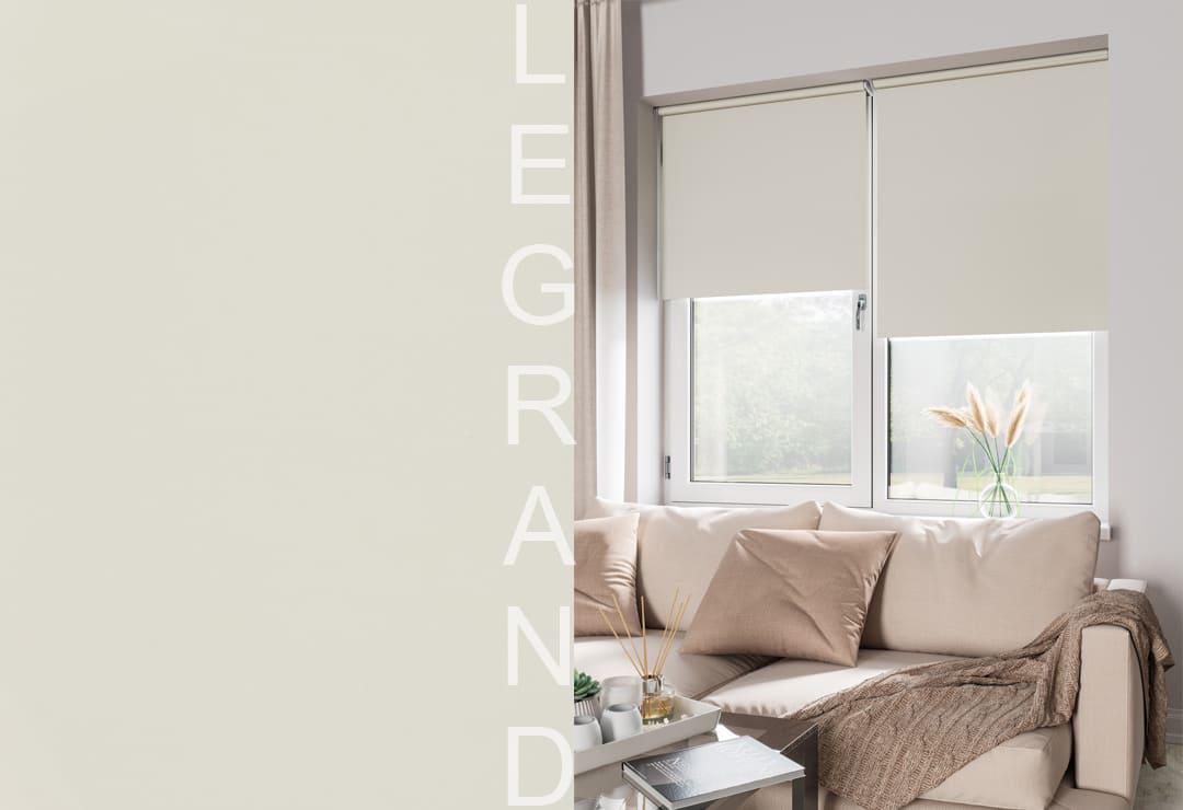 Мини ролета блэкаут Legrand экрю 98*175 см Мини ролета блэкаут Legrand экрю 98*175 см
