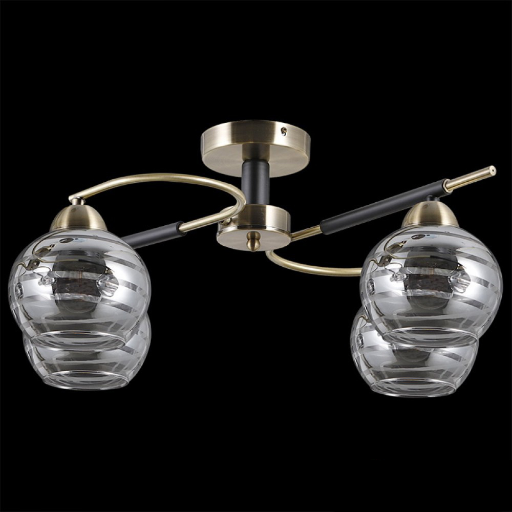 Люстра Illumico IL9800-4CSQ-79 BK AB