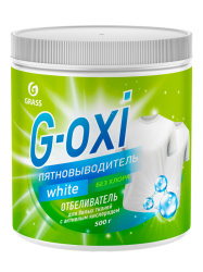 Пятновыводитель-отбеливатель Grass G-Oxi для белых вещей с активным кислородом 500 г Пятновыводитель-отбеливатель Grass G-Oxi для белых вещей с активным кислородом 500 г