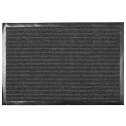 Коврик придверный ComeForte Floor mat Стандарт 90х150 см ворсовый серый