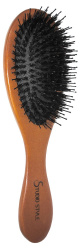 Щетка для волос Beauty style деревяная большая железные зубья