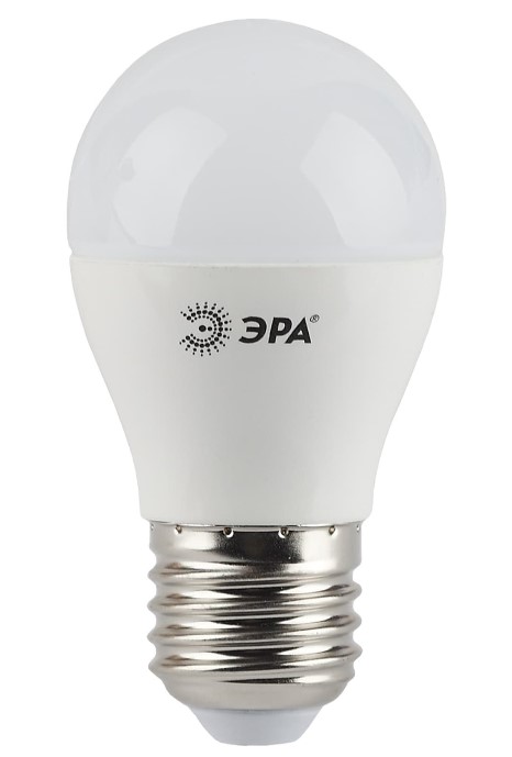 Светодиодная лампа Эра led p45 e27 7w 840 б0020554