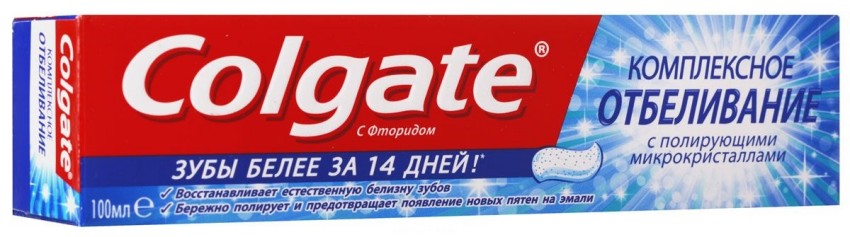 Зубная паста Colgate отбеливающая 100мл