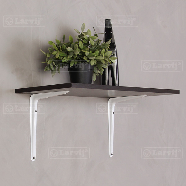 Кронштейн Larvij 1-250х200 мм черный L7704BL