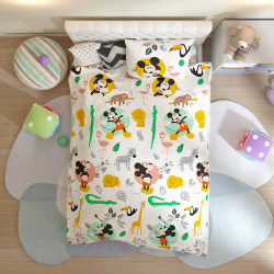 Комплект постельного белья Disney Funny Mickey 1.5 наволочка 50х70см 8568/1=8419/3 01 1551