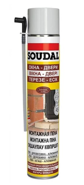 Пена монтажная Soudal 750мл зимняя
