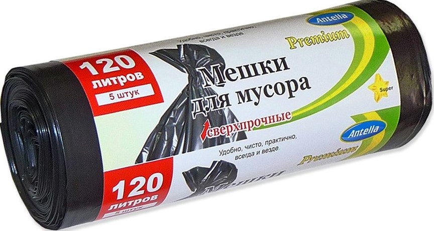 Мешки для мусора Antella 120л 5шт 