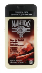 Гель-шампунь Le Petit Marseillais для мужчин Сандал ваниль 3в1 250м