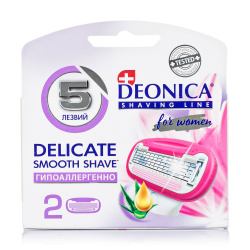 Сменные кассета Deonica женские 5 лезвий